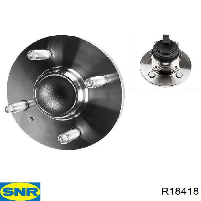 Маточини задніх коліс SNR R18418 ціна, від 57.75 USD