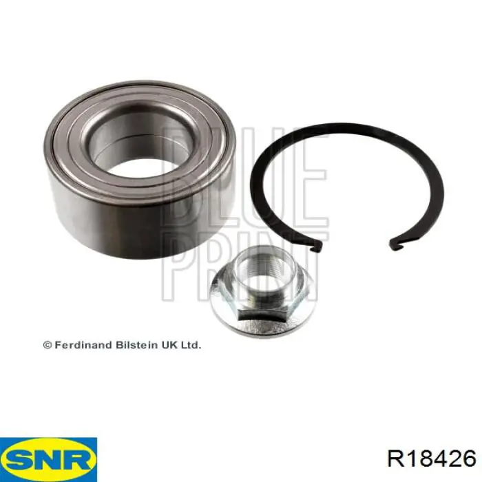 Комплект підшипник маточини передньої SNR R18426 ціна, від 24.07 USD