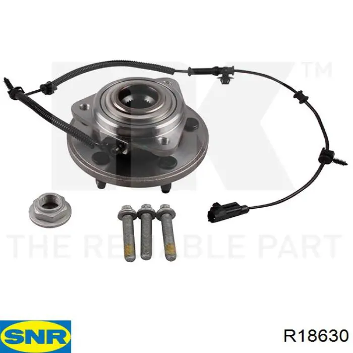 Маточина колеса передня SNR R18630 ціна, від 121.68 USD
