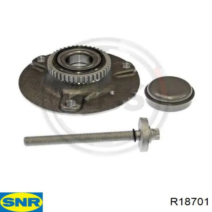 Маточина колеса передня SNR R18701 ціна, від 48.03 USD