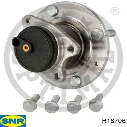 Купити R18706 SNR Підшипник ступиці колеса