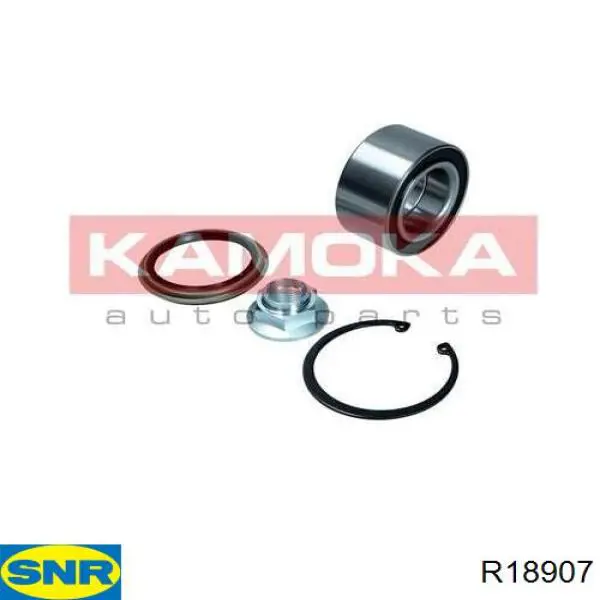 Комплект підшипник маточини передньої SNR R18907 ціна, від 39.92 USD