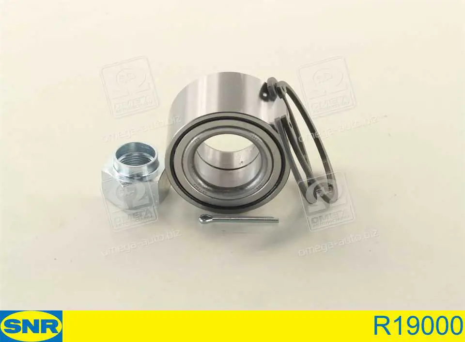 Комплект підшипник маточини передньої SNR R19000 ціна, від 14.12 USD