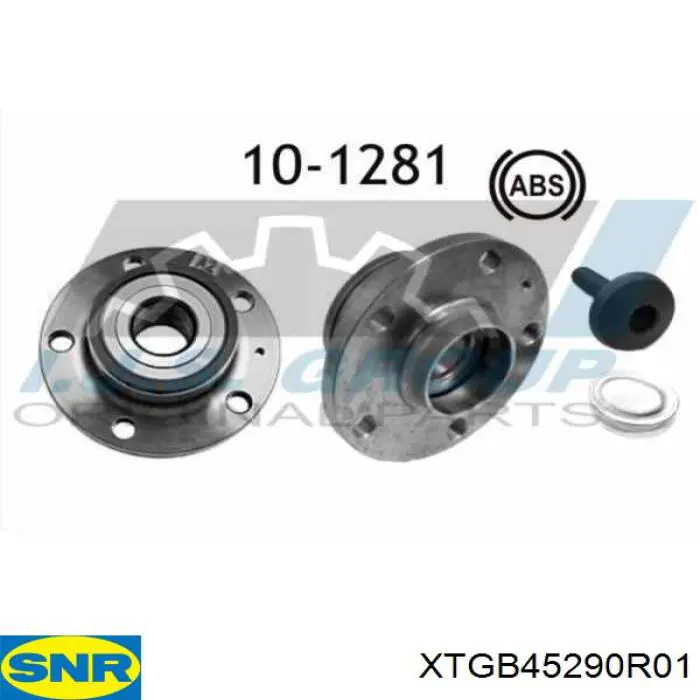 Маточини задніх коліс SNR XTGB45290R01 ціна, від 27.50 USD