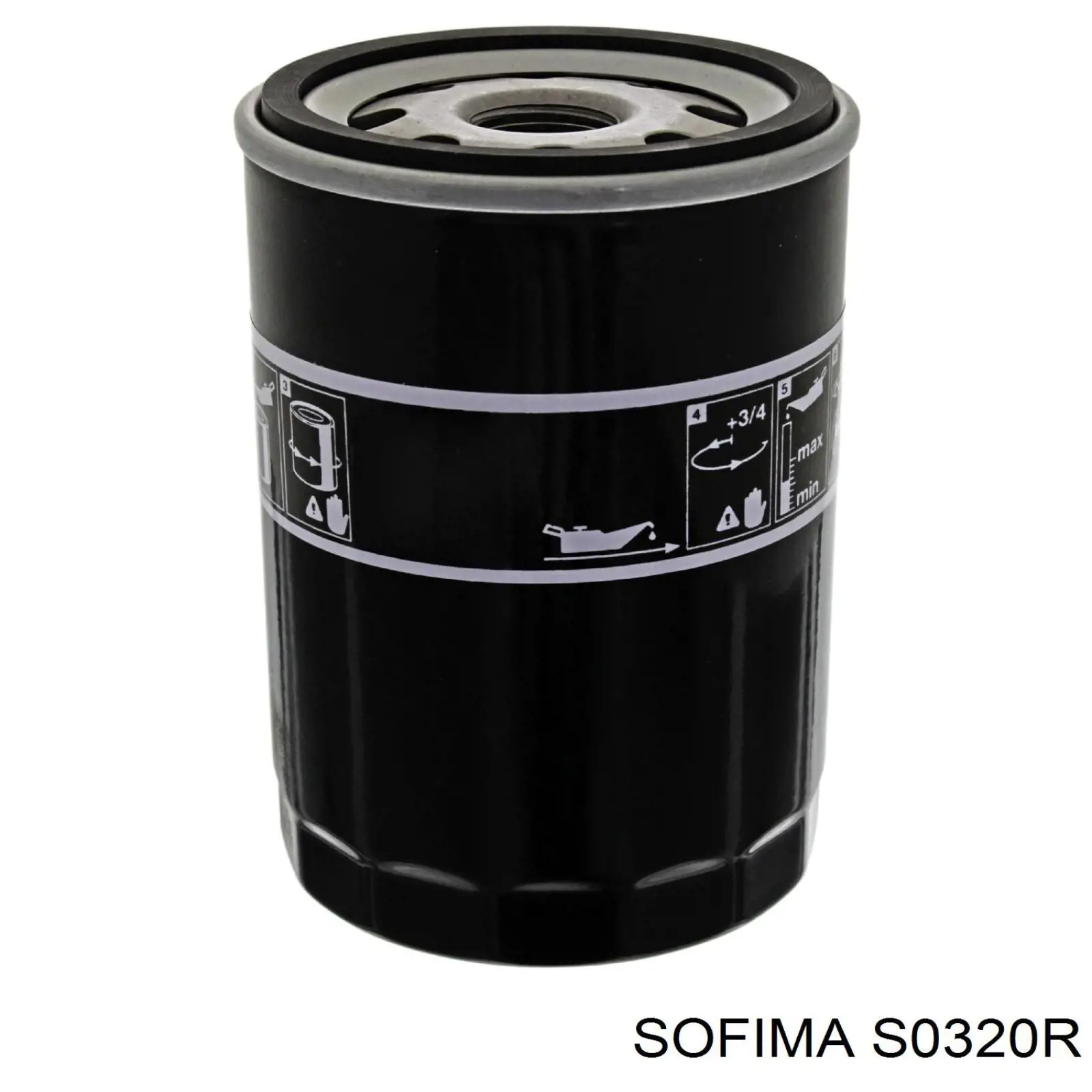 Масляний фільтр двигуна Sofima S0320R ціна, від 4.92 USD