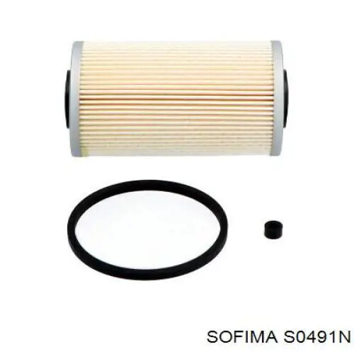 Фільтр паливний Sofima S0491N
