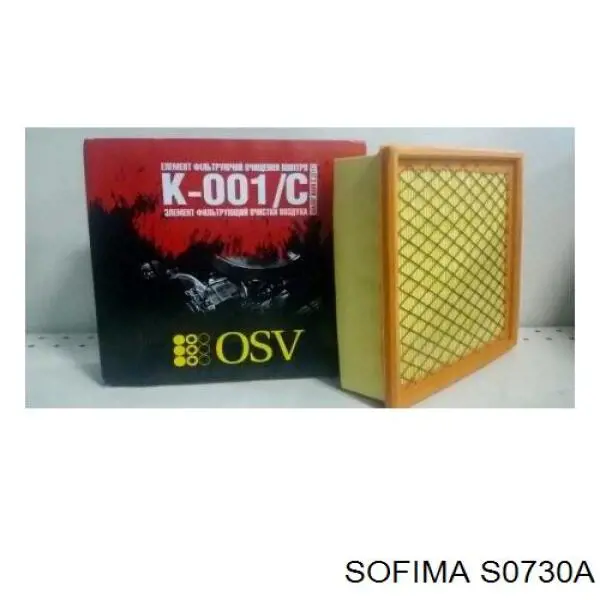 Повітряний фільтр S0730A Sofima
