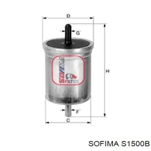 Фільтр тонкого очищення палива Sofima S1500B ціна, від 264.04 UAH