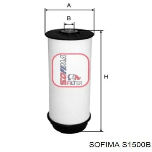 Паливний фільтр S1500B Sofima