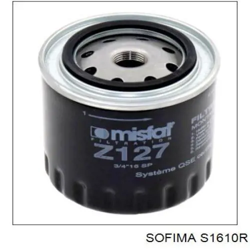S1610R Sofima фільтр масляний