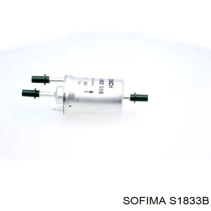 Фільтр паливний Sofima S1833B