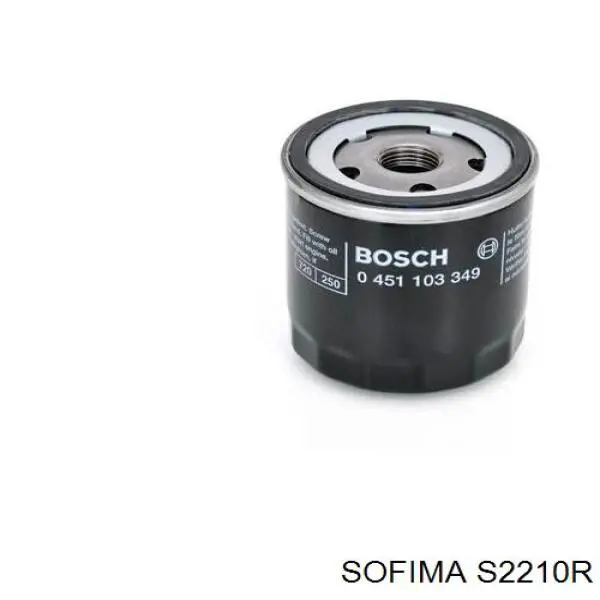S2210R Sofima фільтр масляний