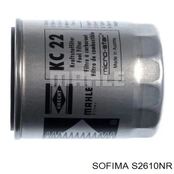 Фільтр тонкого очищення палива Sofima S2610NR ціна, від 5.62 USD