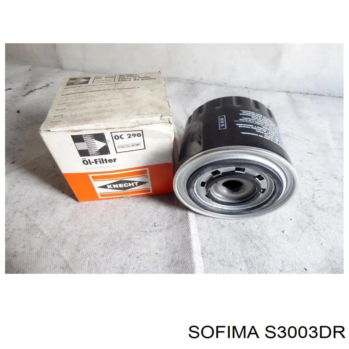 Фільтр масляний Sofima S3003DR