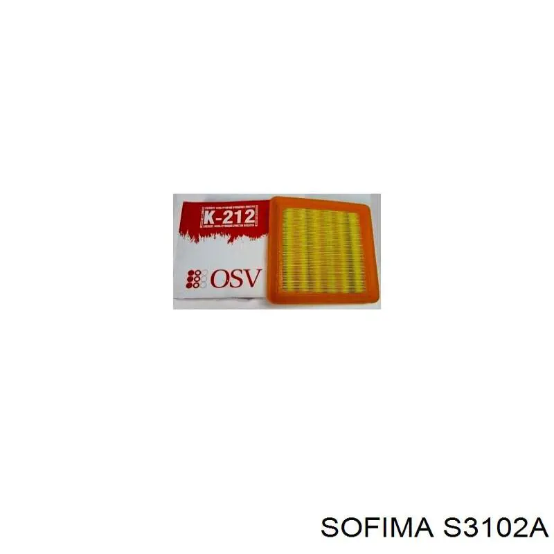 Елемент повітряного фільтра Sofima S3102A ціна, від 3.95 USD