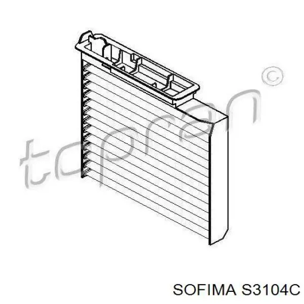 Повітряний фільтр салону Sofima S3104C