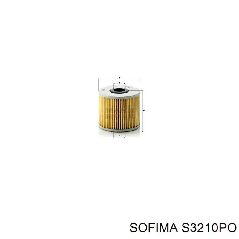 Купити S3210PO Sofima Фільтр очищення масла відцентровий