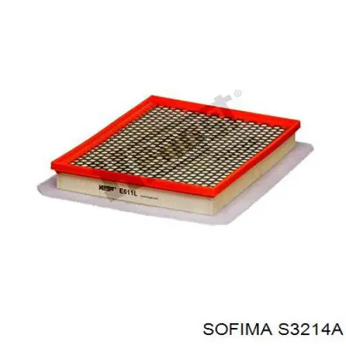 Елемент повітряного фільтра Sofima S3214A ціна, від 5.42 USD
