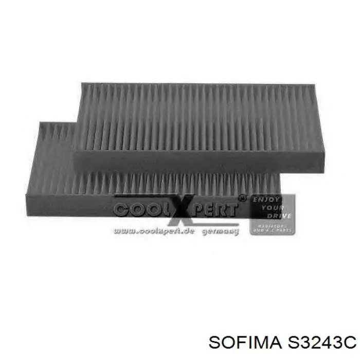 Купити S3243C Sofima Фільтр салону вугільний