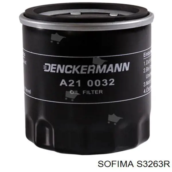 Фільтр масляний Sofima S3263R