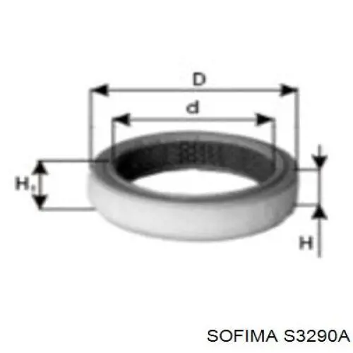 CA4593 Fram Повітряний фільтр двигуна