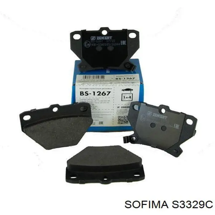 Фільтр салону S3329C Sofima
