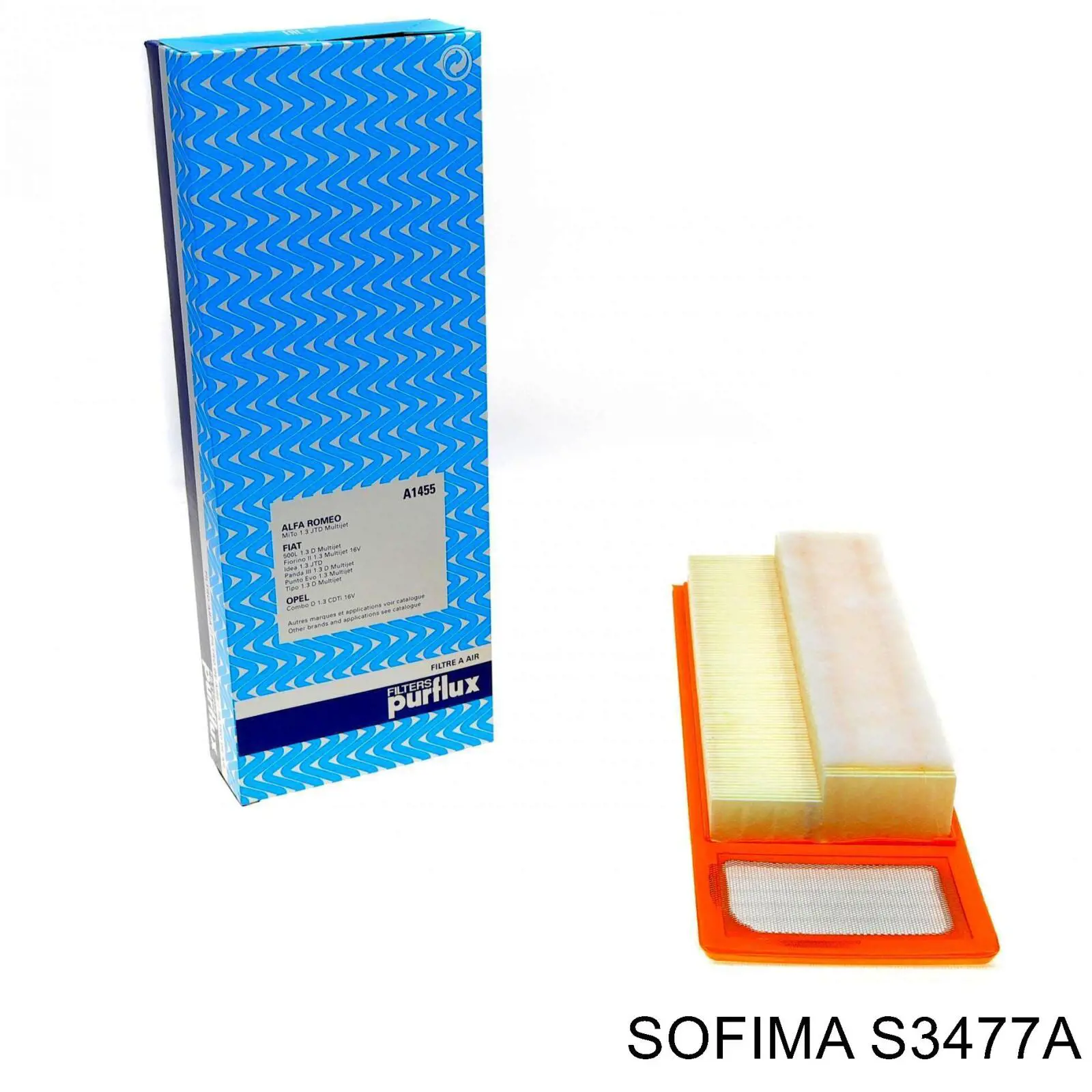 Фільтр повітряний Sofima S3477A