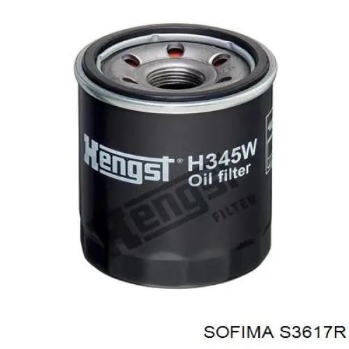 Фільтр масляний S3617R Sofima