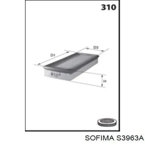 S3963A Sofima фільтр повітряний