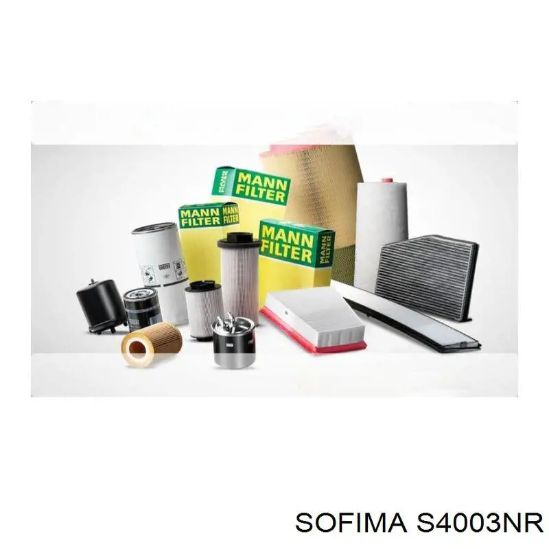 Фільтр паливний Sofima S4003NR