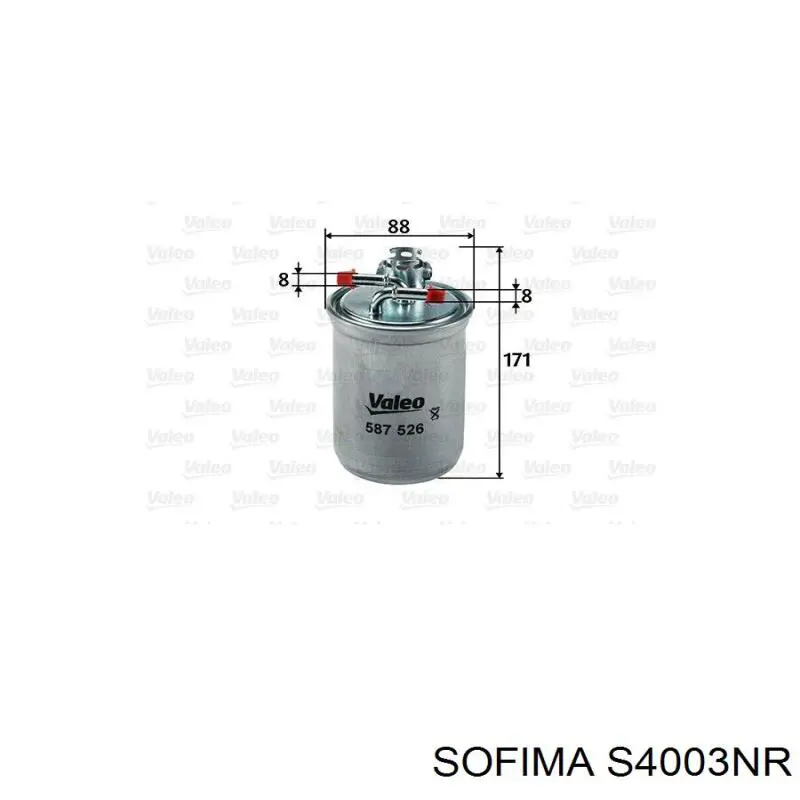 Паливний фільтр S4003NR Sofima