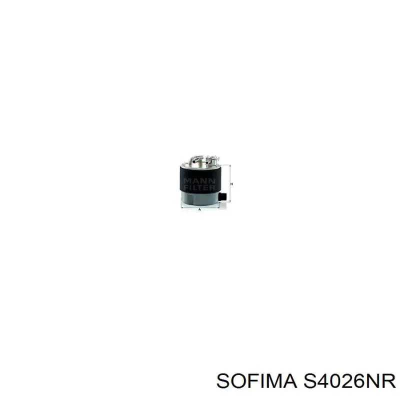 Купити S4026NR Sofima Фільтр-відстійник палива грубої очистки