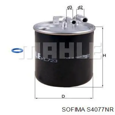 S4077NR Sofima фільтр паливний