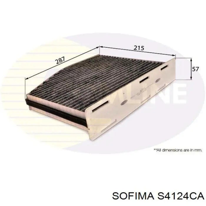 Повітряний фільтр салону Sofima S4124CA