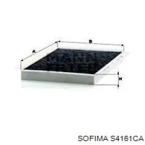 Купити S4161CA Sofima Фільтр салону вугільний