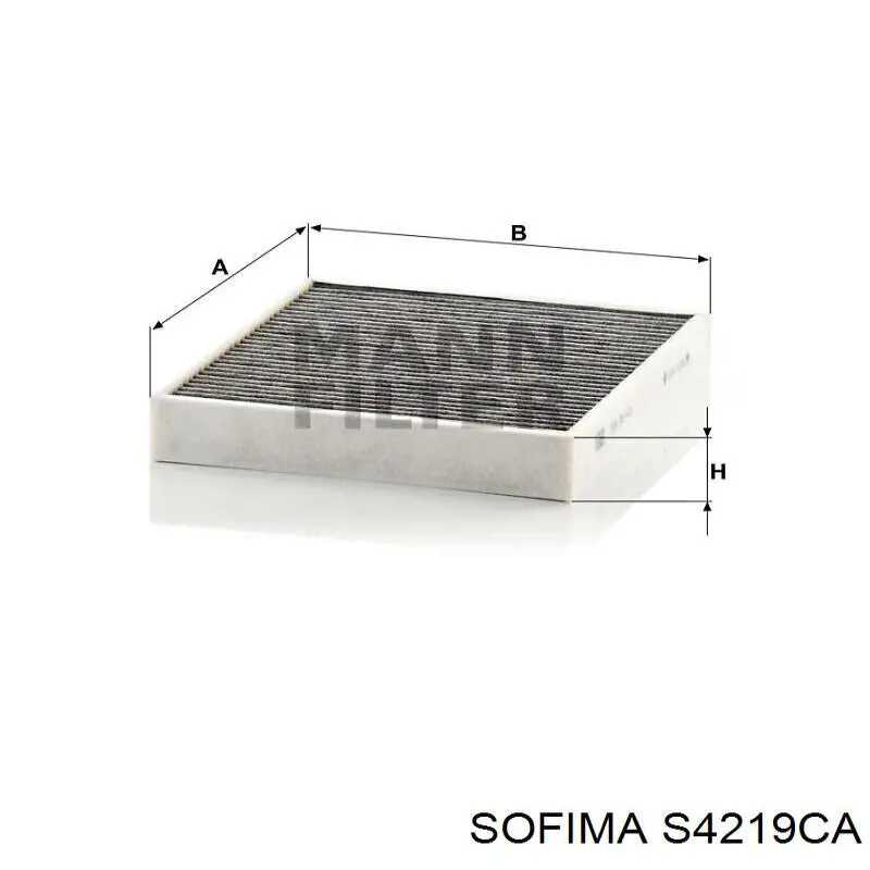 Фільтр повітряний обігрівача Sofima S4219CA ціна, від 7.62 USD