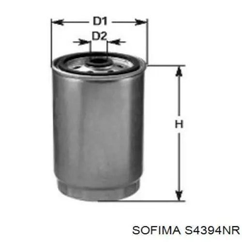 Фільтр тонкого очищення палива Sofima S4394NR ціна, від 4.64 USD