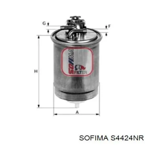 S4424NR Sofima фільтр паливний