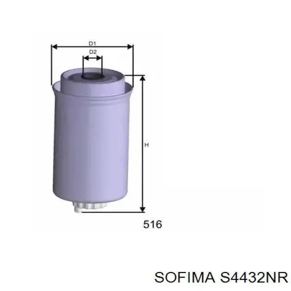 Купити S4432NR Sofima Фільтр-відстійник палива грубої очистки