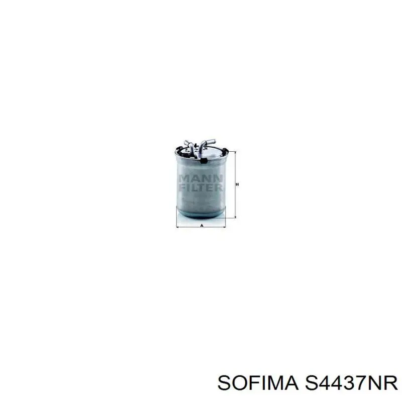 S4437NR Sofima Фільтр палива