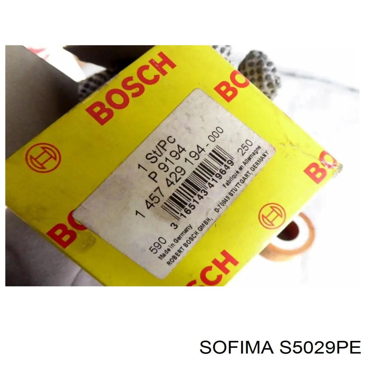 Масляний фільтр S5029PE Sofima