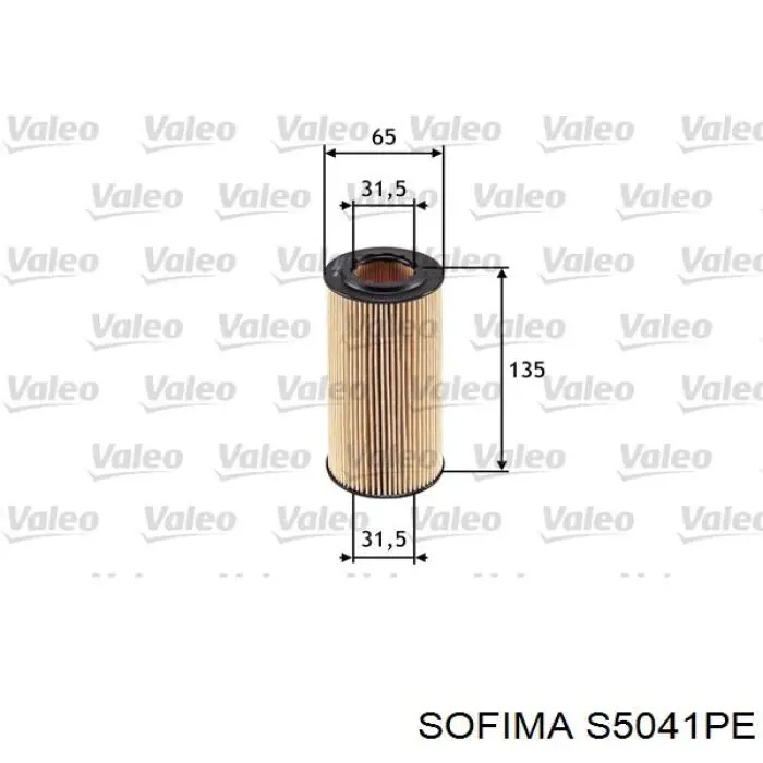 Масляний фільтр двигуна Sofima S5041PE ціна, від 8.28 USD
