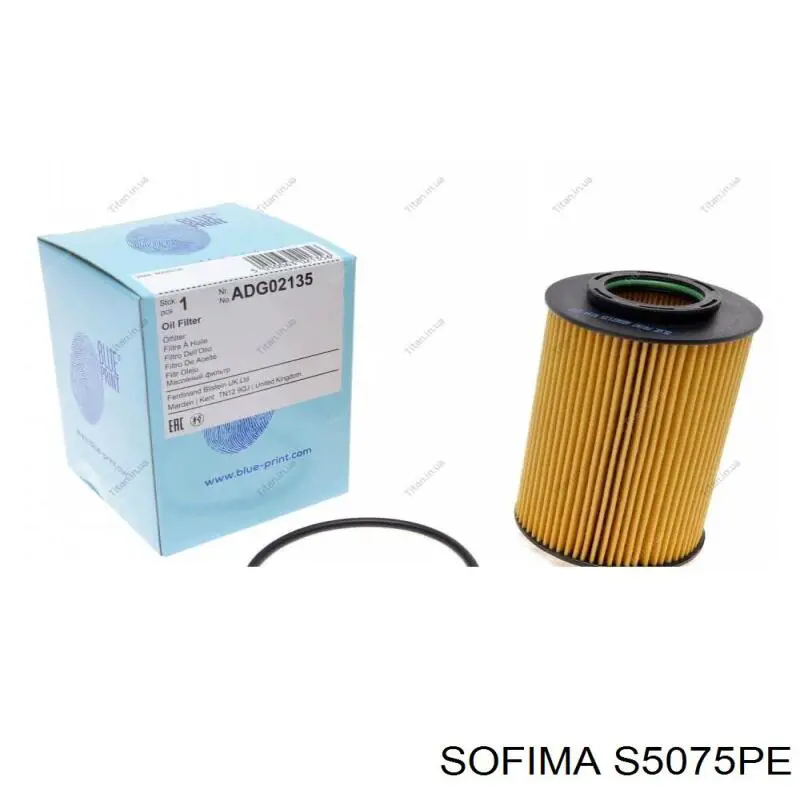 Фільтр масляний S5075PE Sofima