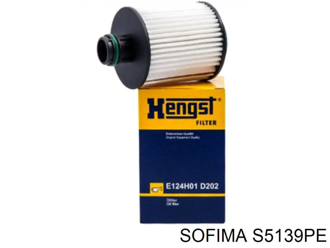 Фільтр масляний Sofima S5139PE
