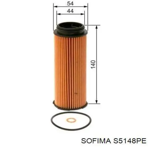 Фільтр масляний S5148PE Sofima