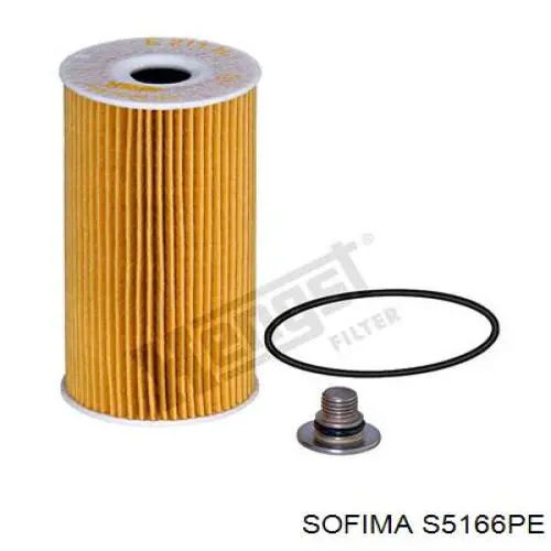 Масляний фільтр двигуна Sofima S5166PE ціна, від 6.59 USD