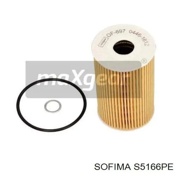 Фільтр масляний S5166PE Sofima