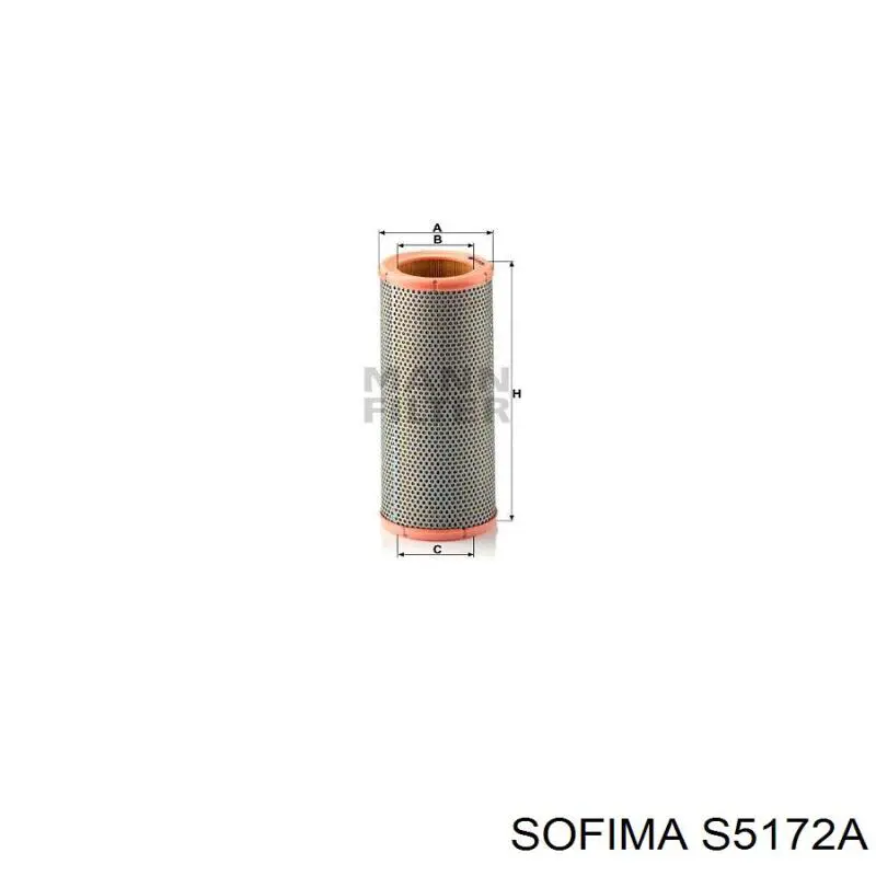 S5172A Sofima фільтр повітряний