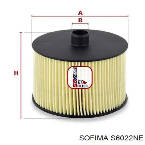 S6022NE Sofima Фільтр палива