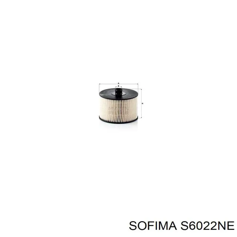 Фільтр паливний Sofima S6022NE